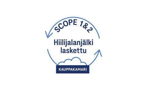 Hiilijalanjälki laskettu – vastuullisuus osana toimintaamme